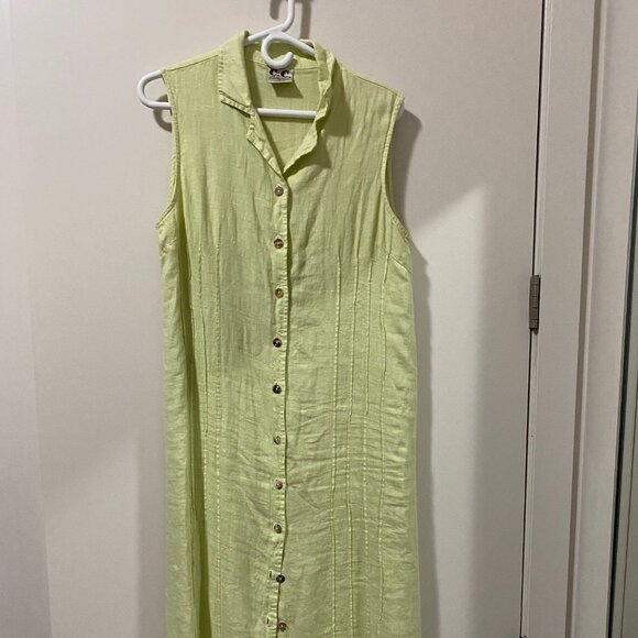 Linen Dress by CC Collection - Picture 1 of 4
